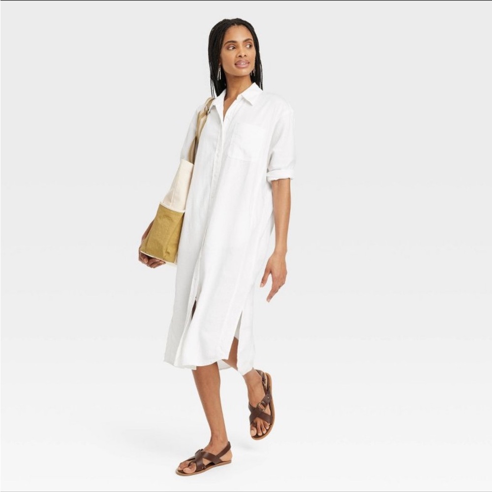 NWT Universal Thread midi shirtdress *never worn*